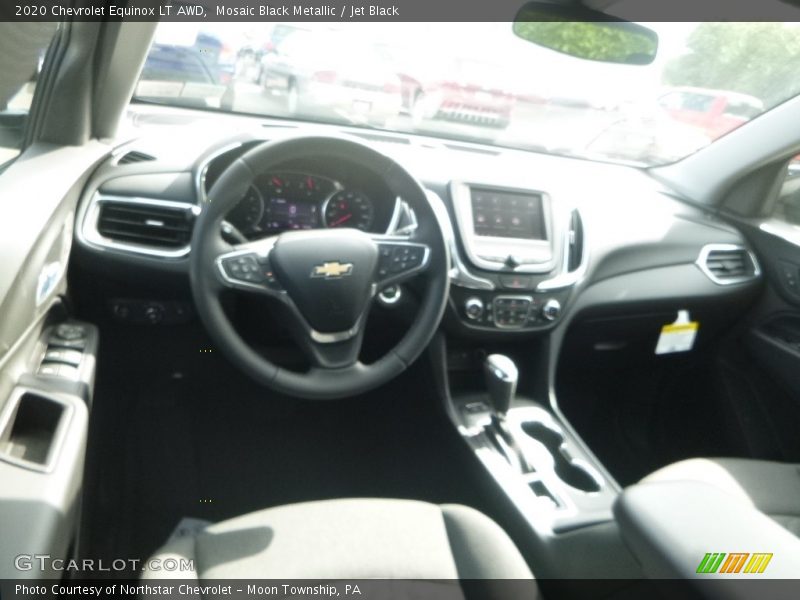 Mosaic Black Metallic / Jet Black 2020 Chevrolet Equinox LT AWD