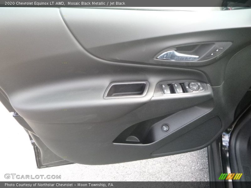 Mosaic Black Metallic / Jet Black 2020 Chevrolet Equinox LT AWD