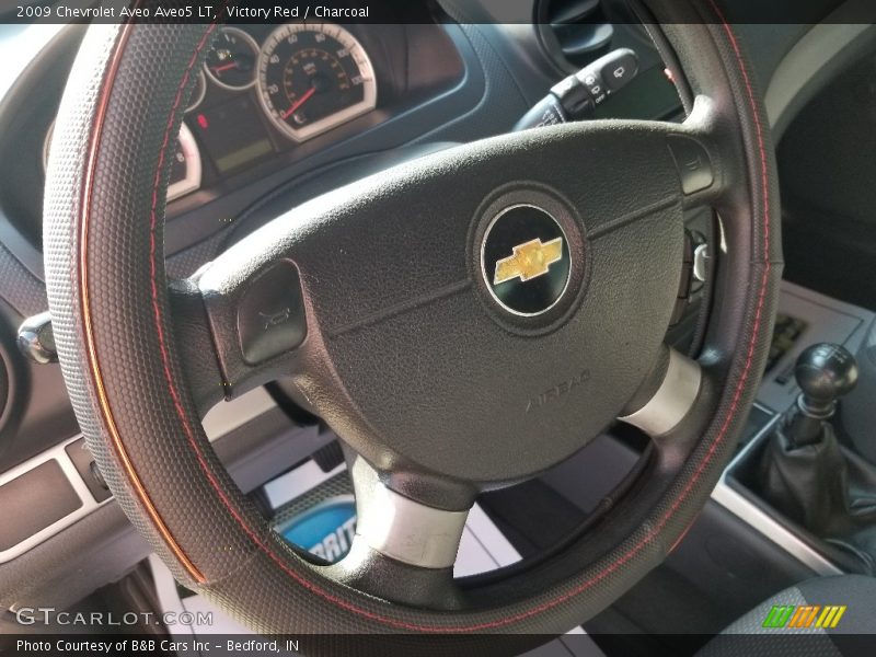 Victory Red / Charcoal 2009 Chevrolet Aveo Aveo5 LT