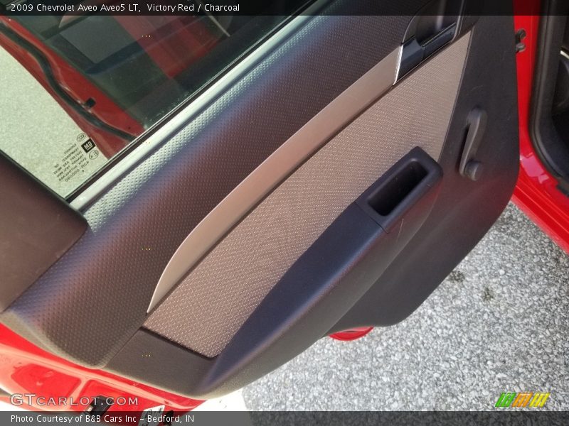 Victory Red / Charcoal 2009 Chevrolet Aveo Aveo5 LT