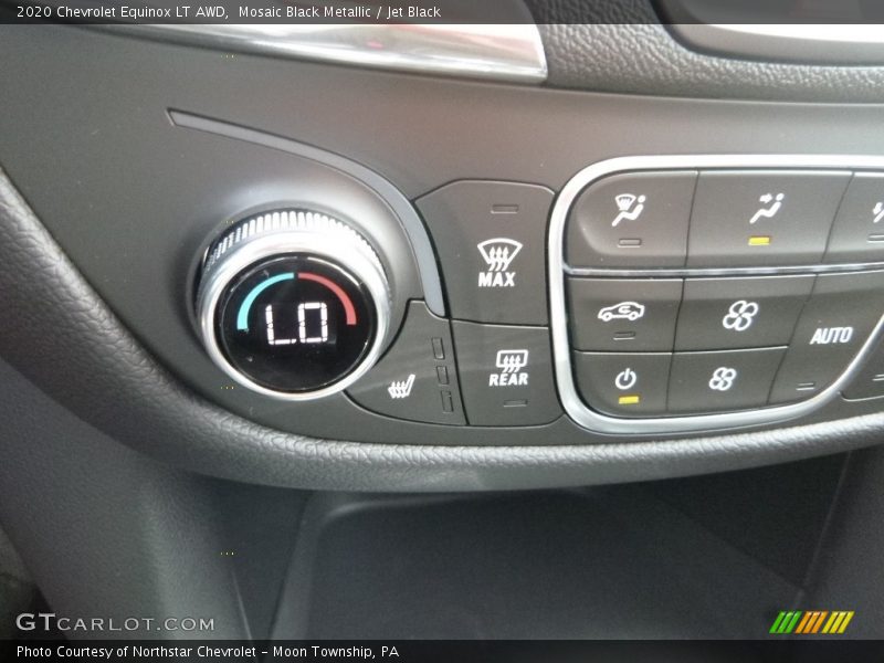 Controls of 2020 Equinox LT AWD