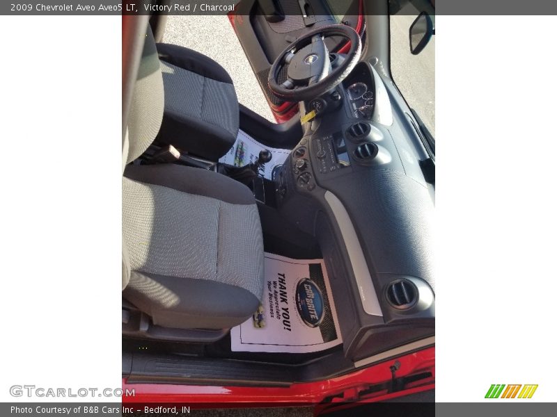 Victory Red / Charcoal 2009 Chevrolet Aveo Aveo5 LT