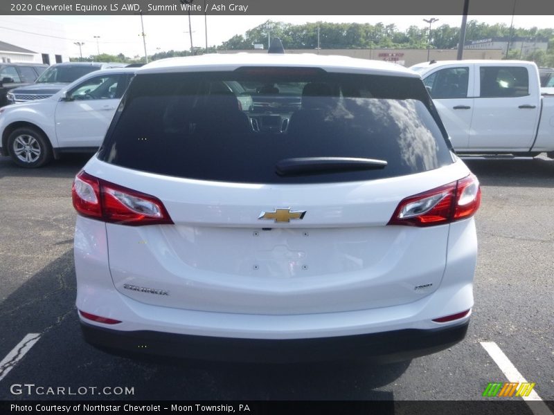 Summit White / Ash Gray 2020 Chevrolet Equinox LS AWD