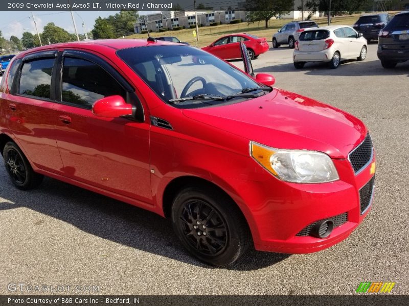 Victory Red / Charcoal 2009 Chevrolet Aveo Aveo5 LT