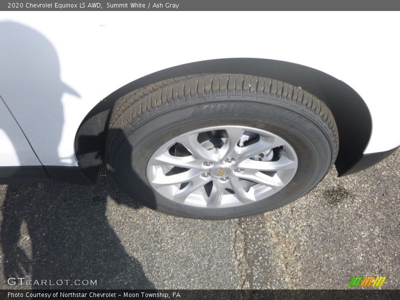 Summit White / Ash Gray 2020 Chevrolet Equinox LS AWD