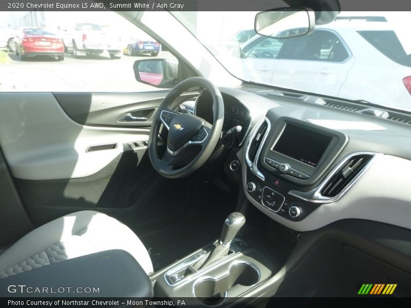 Summit White / Ash Gray 2020 Chevrolet Equinox LS AWD