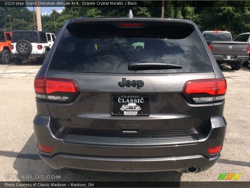 Granite Crystal Metallic / Black 2020 Jeep Grand Cherokee Altitude 4x4