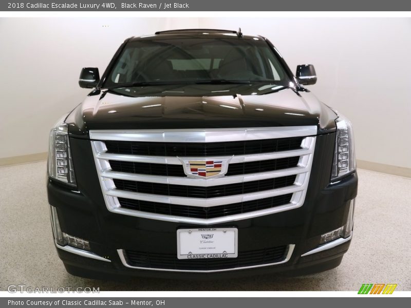 Black Raven / Jet Black 2018 Cadillac Escalade Luxury 4WD