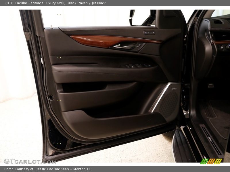 Black Raven / Jet Black 2018 Cadillac Escalade Luxury 4WD