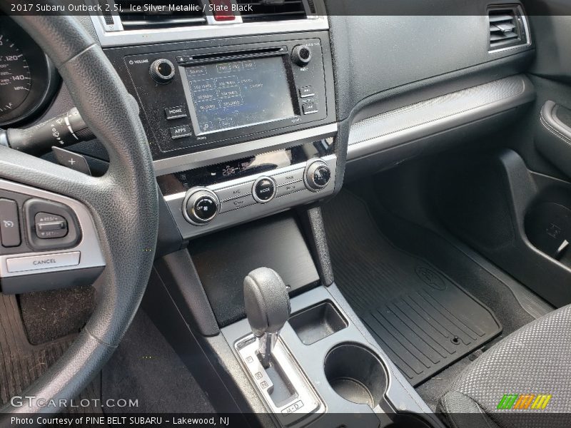 Ice Silver Metallic / Slate Black 2017 Subaru Outback 2.5i