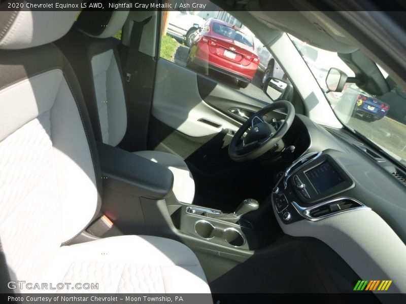 Nightfall Gray Metallic / Ash Gray 2020 Chevrolet Equinox LS AWD