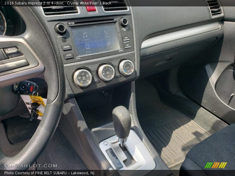 Crystal White Pearl / Black 2016 Subaru Impreza 2.0i 4-door