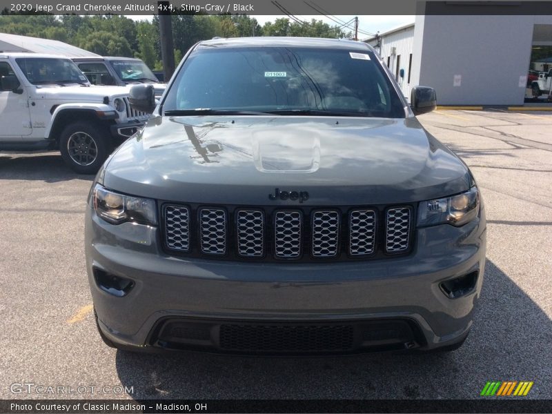 Sting-Gray / Black 2020 Jeep Grand Cherokee Altitude 4x4