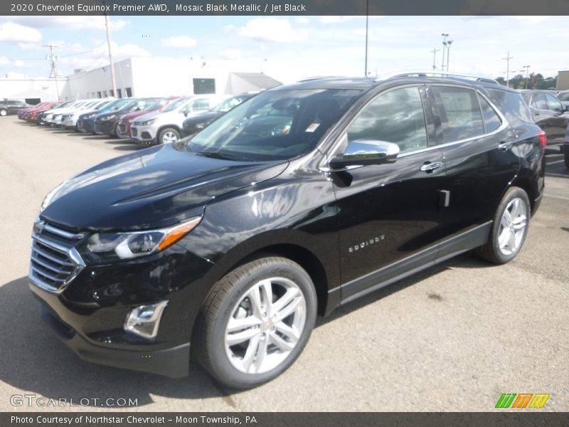 Mosaic Black Metallic / Jet Black 2020 Chevrolet Equinox Premier AWD