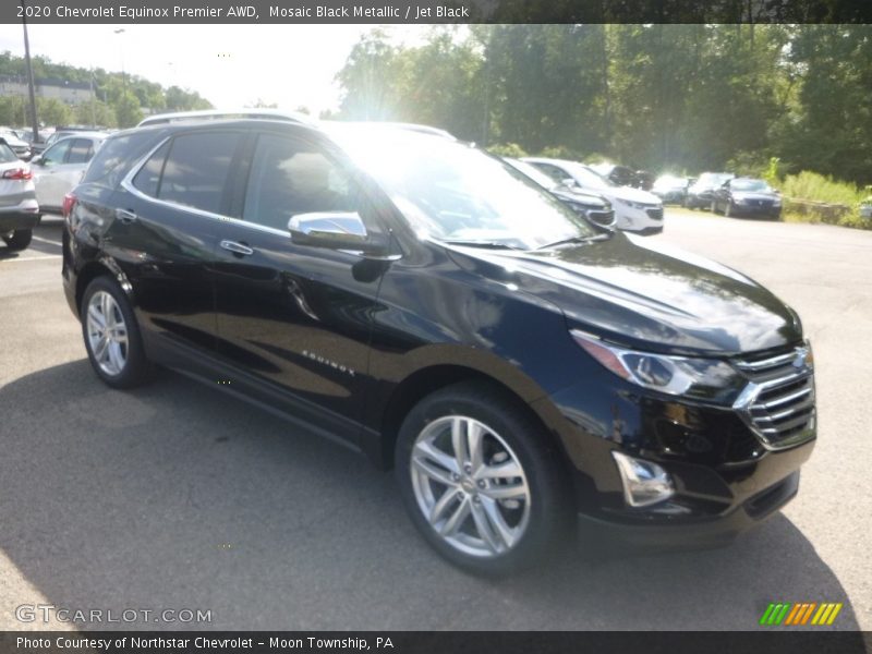 Mosaic Black Metallic / Jet Black 2020 Chevrolet Equinox Premier AWD