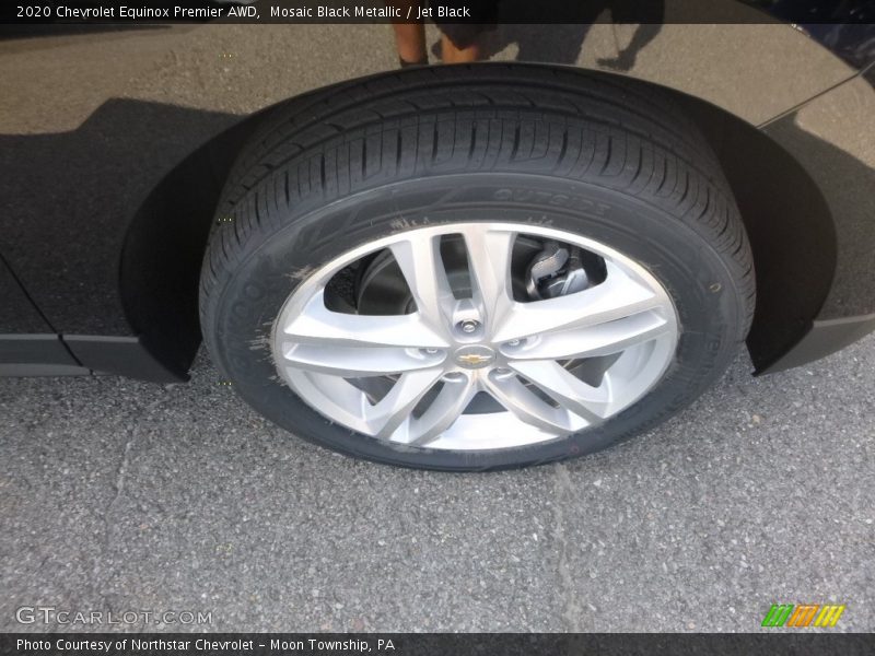 Mosaic Black Metallic / Jet Black 2020 Chevrolet Equinox Premier AWD