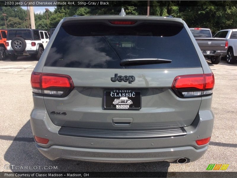Sting-Gray / Black 2020 Jeep Grand Cherokee Altitude 4x4