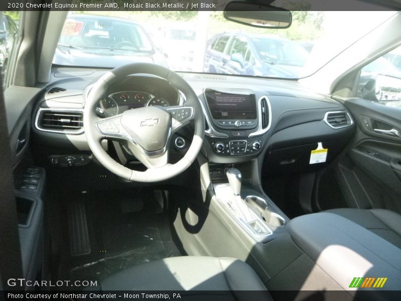Mosaic Black Metallic / Jet Black 2020 Chevrolet Equinox Premier AWD