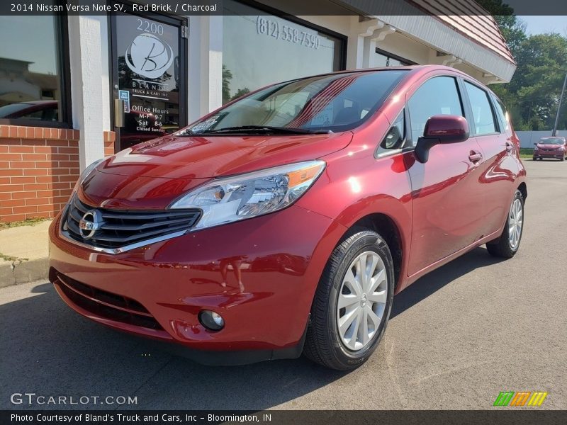 Red Brick / Charcoal 2014 Nissan Versa Note SV