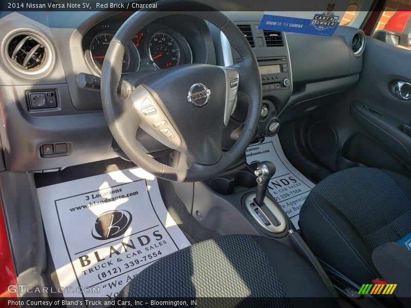 Red Brick / Charcoal 2014 Nissan Versa Note SV