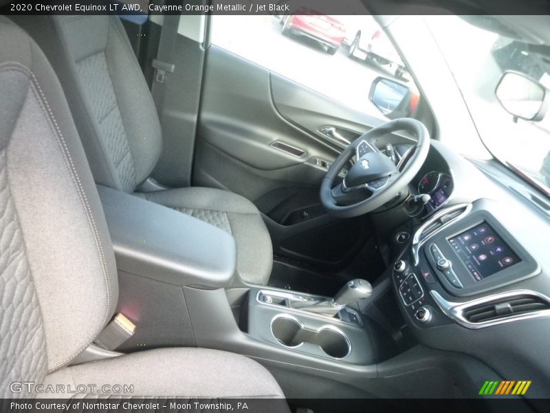 Cayenne Orange Metallic / Jet Black 2020 Chevrolet Equinox LT AWD