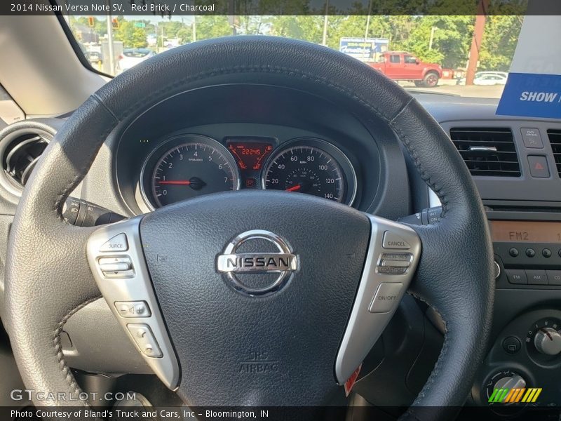 Red Brick / Charcoal 2014 Nissan Versa Note SV