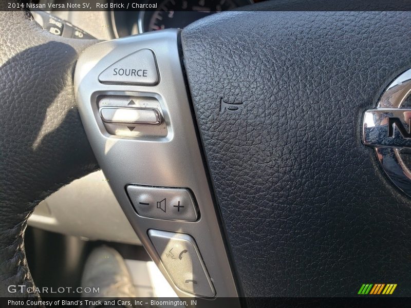 Red Brick / Charcoal 2014 Nissan Versa Note SV
