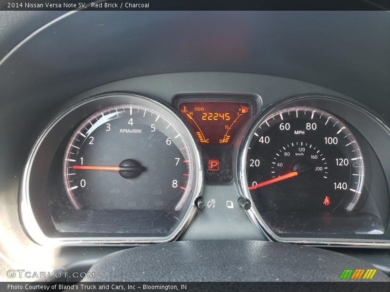 Red Brick / Charcoal 2014 Nissan Versa Note SV