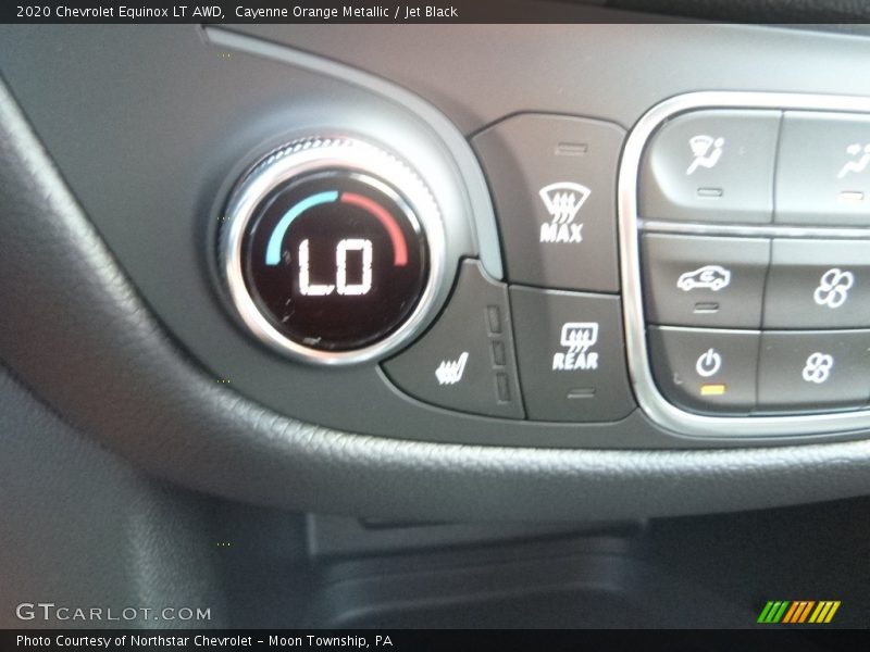 Cayenne Orange Metallic / Jet Black 2020 Chevrolet Equinox LT AWD