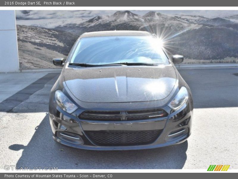 Pitch Black / Black 2016 Dodge Dart SE