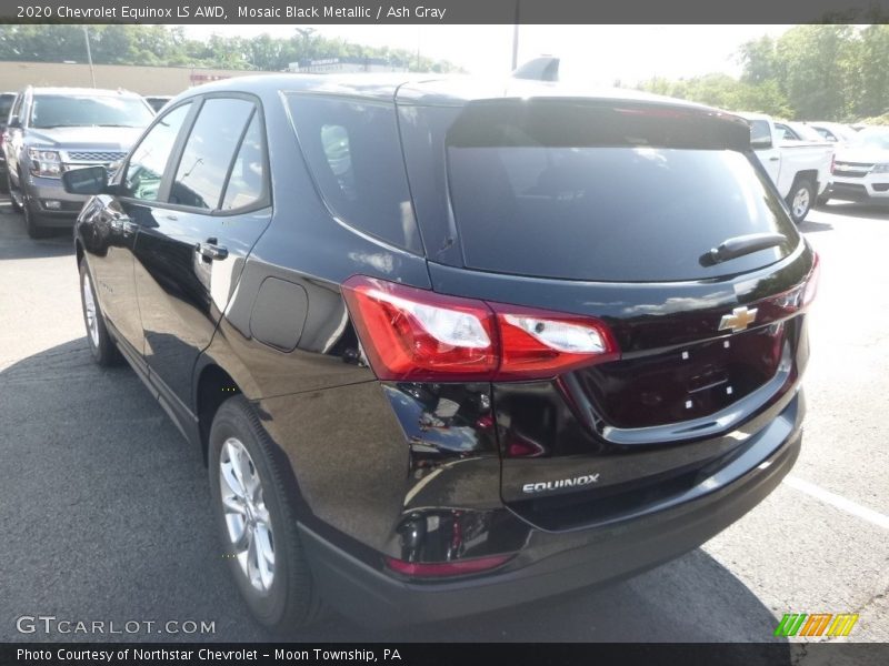 Mosaic Black Metallic / Ash Gray 2020 Chevrolet Equinox LS AWD