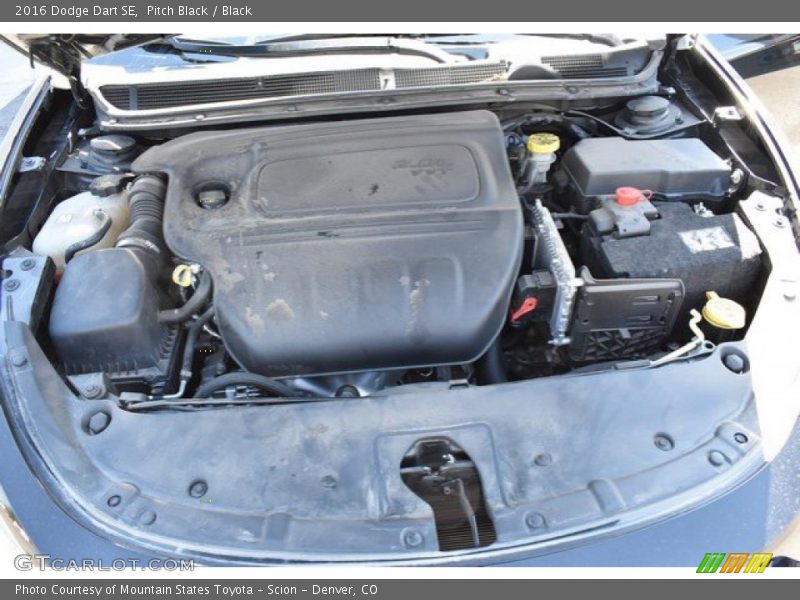 Pitch Black / Black 2016 Dodge Dart SE