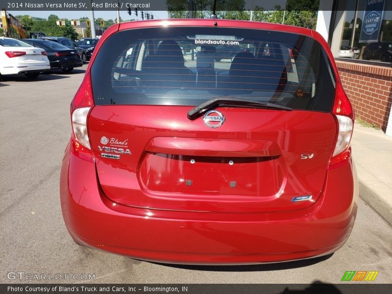 Red Brick / Charcoal 2014 Nissan Versa Note SV