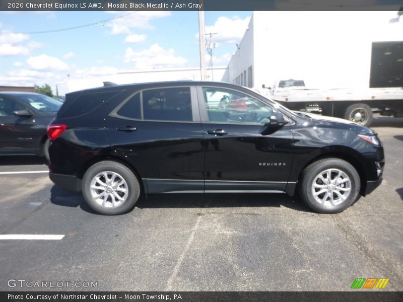 Mosaic Black Metallic / Ash Gray 2020 Chevrolet Equinox LS AWD