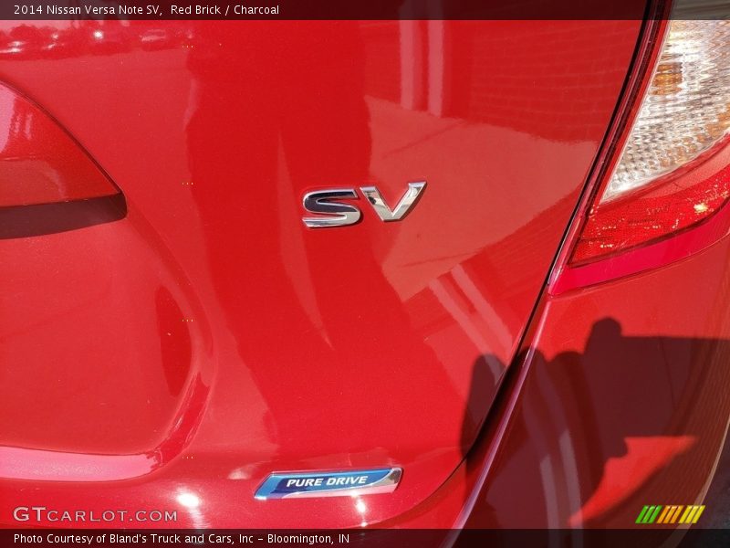Red Brick / Charcoal 2014 Nissan Versa Note SV