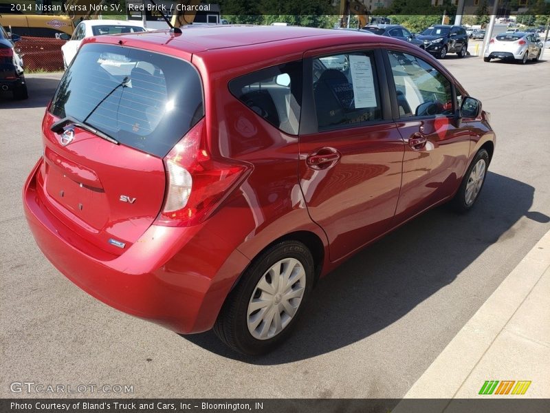 Red Brick / Charcoal 2014 Nissan Versa Note SV