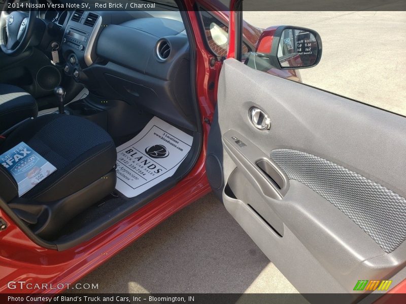 Red Brick / Charcoal 2014 Nissan Versa Note SV