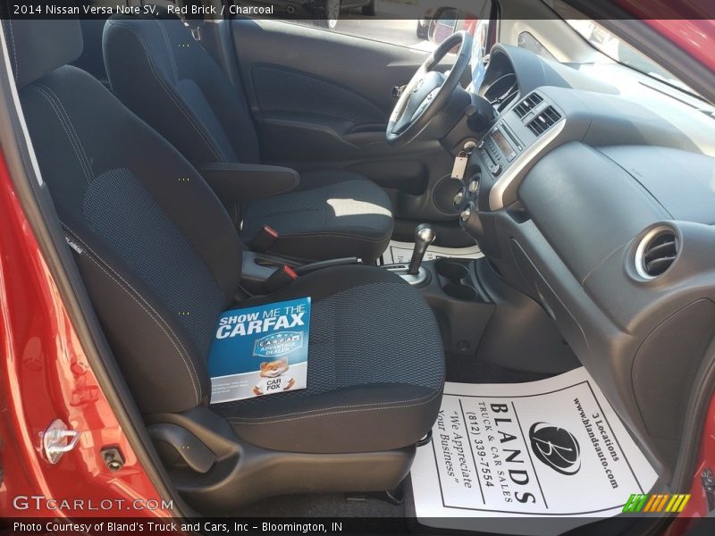 Red Brick / Charcoal 2014 Nissan Versa Note SV