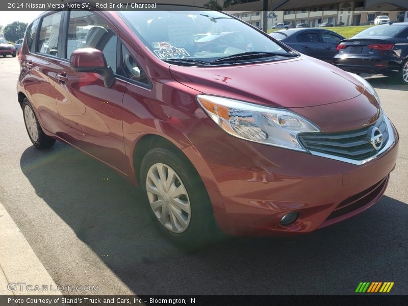 Red Brick / Charcoal 2014 Nissan Versa Note SV