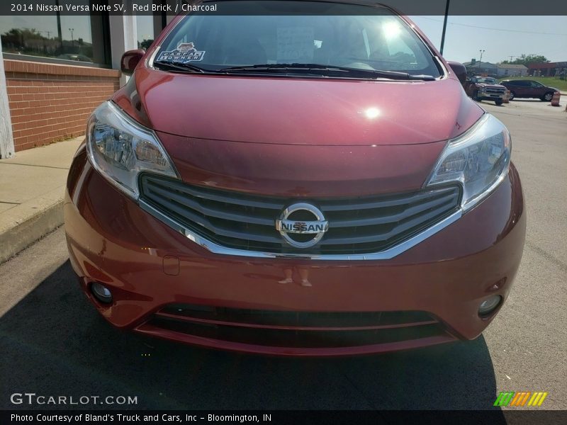 Red Brick / Charcoal 2014 Nissan Versa Note SV