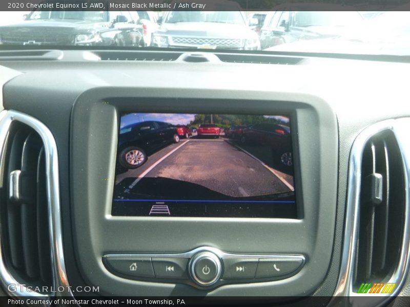 Mosaic Black Metallic / Ash Gray 2020 Chevrolet Equinox LS AWD