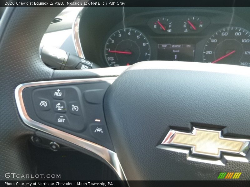 Mosaic Black Metallic / Ash Gray 2020 Chevrolet Equinox LS AWD