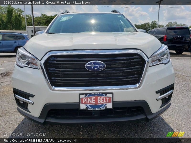 Crystal White Pearl / Java Brown 2020 Subaru Ascent Touring