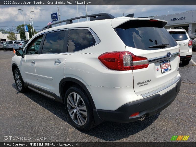 Crystal White Pearl / Java Brown 2020 Subaru Ascent Touring