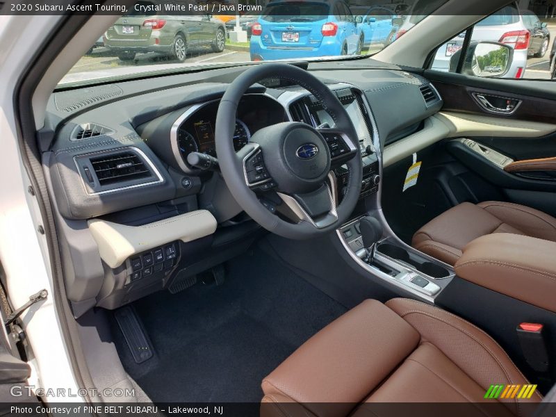  2020 Ascent Touring Java Brown Interior