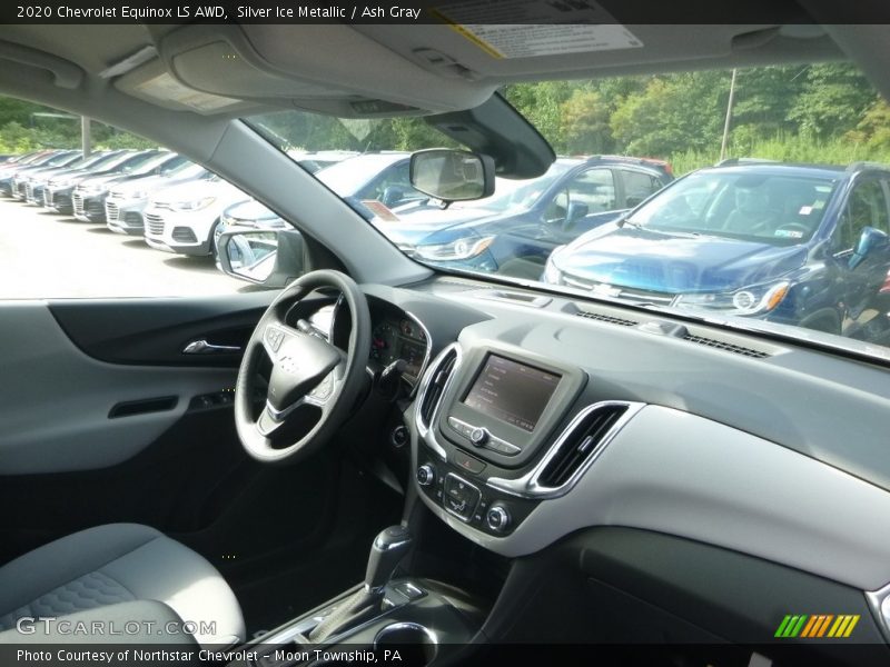 Silver Ice Metallic / Ash Gray 2020 Chevrolet Equinox LS AWD
