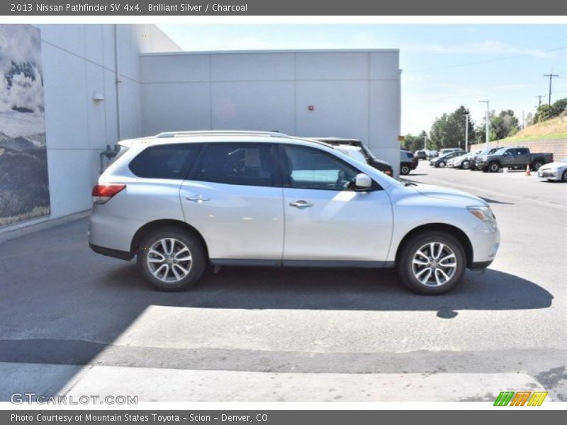 Brilliant Silver / Charcoal 2013 Nissan Pathfinder SV 4x4