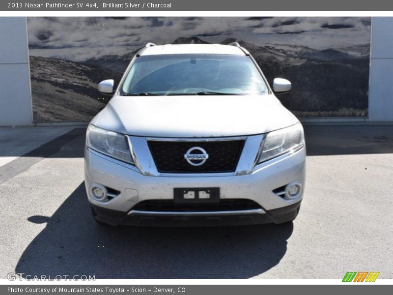 Brilliant Silver / Charcoal 2013 Nissan Pathfinder SV 4x4