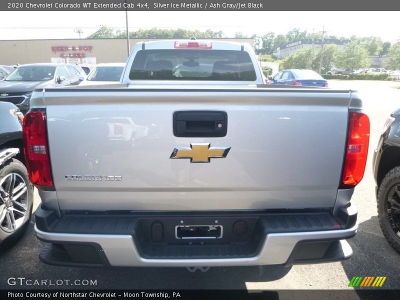 Silver Ice Metallic / Ash Gray/Jet Black 2020 Chevrolet Colorado WT Extended Cab 4x4