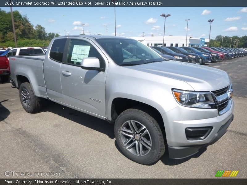 Front 3/4 View of 2020 Colorado WT Extended Cab 4x4